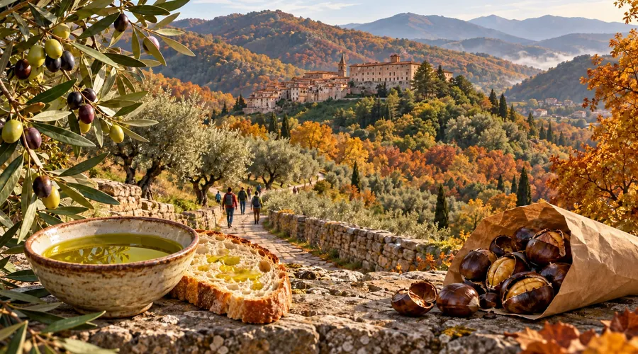 Il weekend: tra olivi, castagne e faggete (23-25 ottobre)