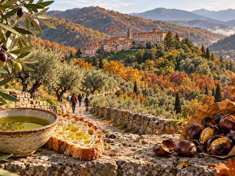 Il weekend: tra olivi, castagne e faggete (23-25 ottobre)