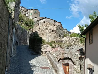Fine di Via Porta Olevano