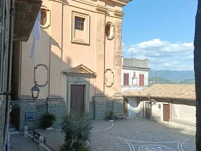La chiesa che si affaccia su Piazza San Biagio, cuore del percorso. Eccoci arrivati !!!!!