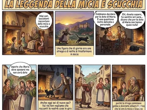La leggenda della micia e Scucchia