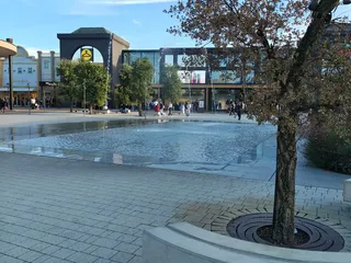 I giochi d'acqua della piazza